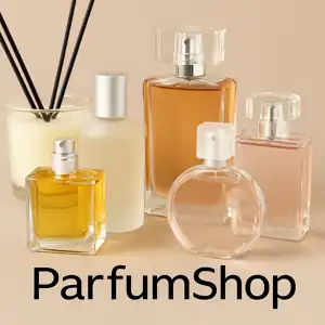 Različite bočice parfema iz ponude ParfumShop Hrvatska na svijetloj pozadini