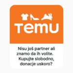 Temu logo – online trgovina s raznovrsnim proizvodima i besplatnom dostavom