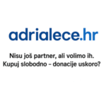Logo trgovine Adrialence sa natpisom nisu još partneri