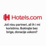 Logo Hotels.com sa natpisom nisu partneri