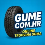 Gume.com.hr logo s automobilskim gumama
