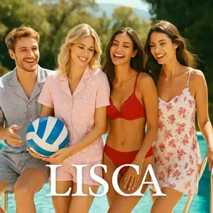 Žene na pidžama partyju uz bazen – Lisca Hrvatska donosi stil i udobnost.