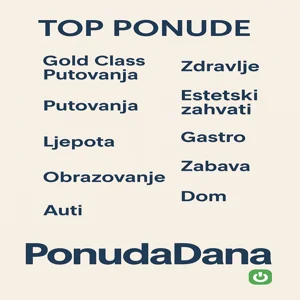 Ponuda Dana Hrvarska - najbolje dnevne ponude za putovanja, zdravlje i dom