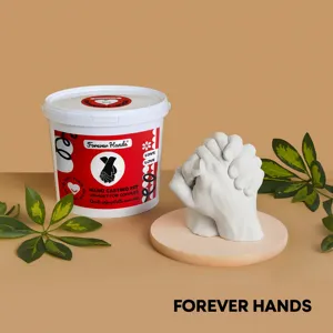 Set za izradu 3D skulptura ruku FOREVER HANDS Hrvatska