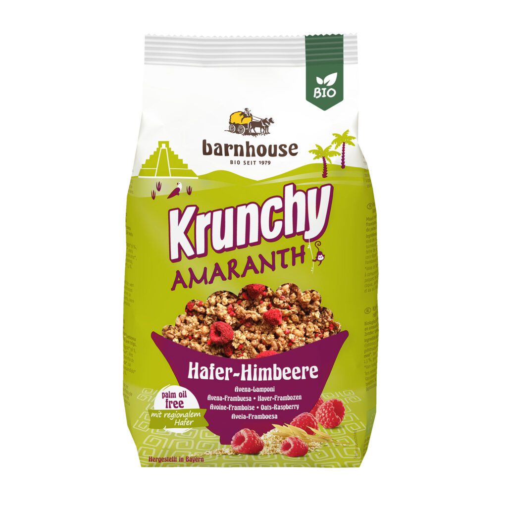 375g Hrskavi musli s malinom