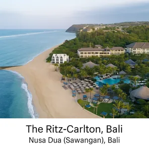 The Ritz-Carlton Bali, luxury beachfront hotel u Nusa Dui